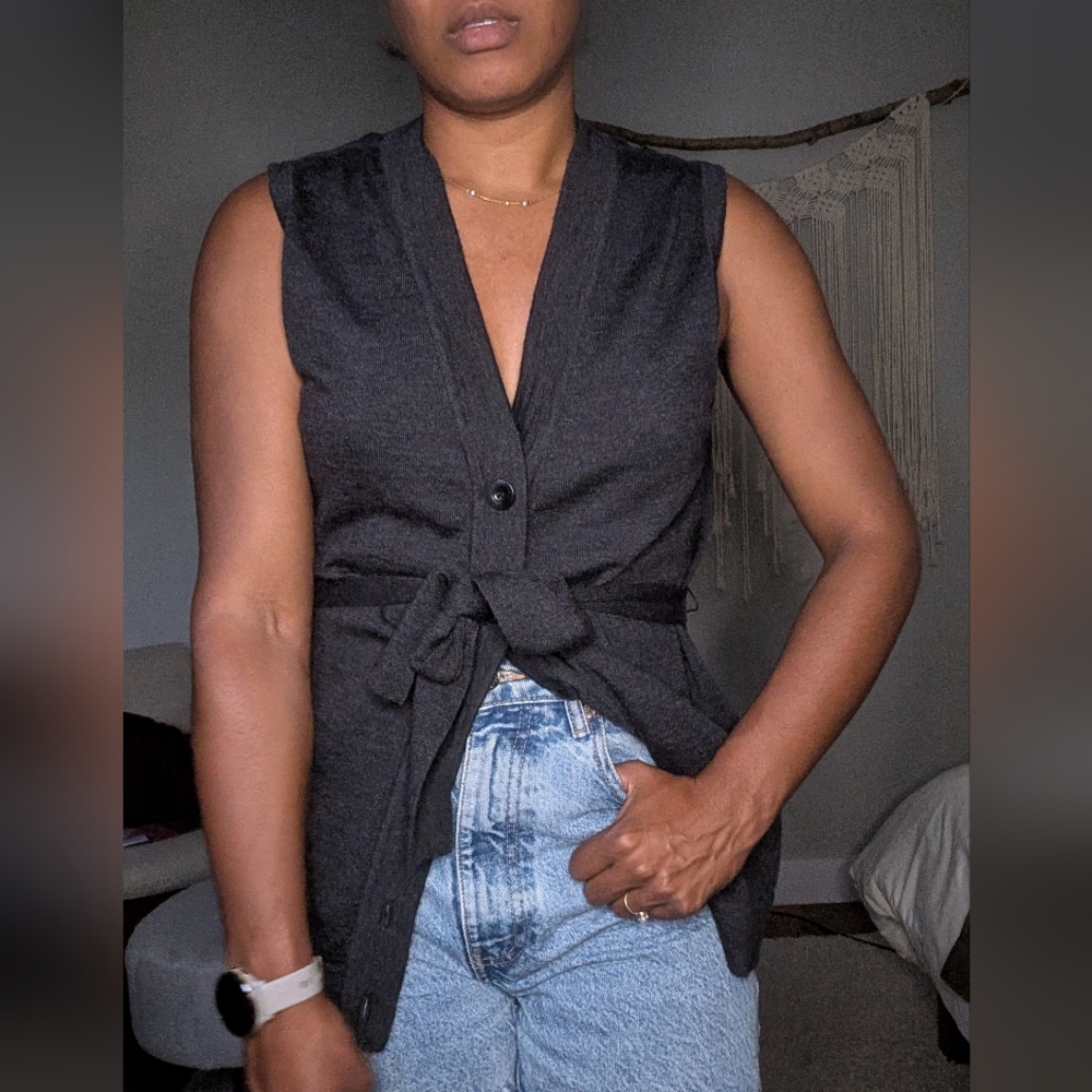 Pendleton 100% Wool Sleeveless Buttoned Vest